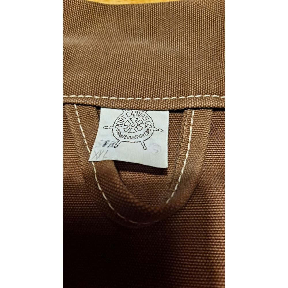Vintage Port Canvas Kennebunkport Thick Boating Canvas Jacket